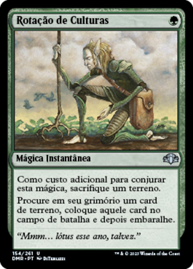 Rotação de Culturas / Crop Rotation - Magic: The Gathering - MoxLand