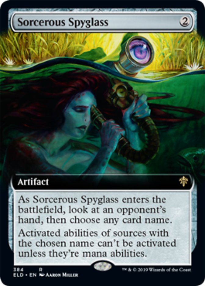 Luneta Enfeitiçada / Sorcerous Spyglass - Magic: The Gathering - MoxLand