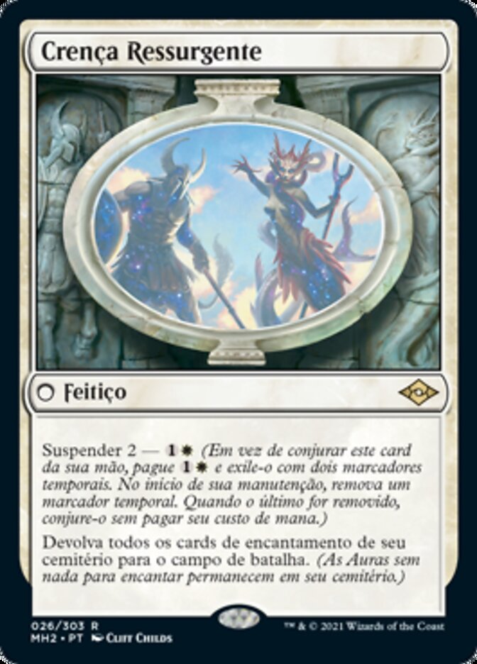 Crença Ressurgente / Resurgent Belief - Magic: The Gathering - MoxLand