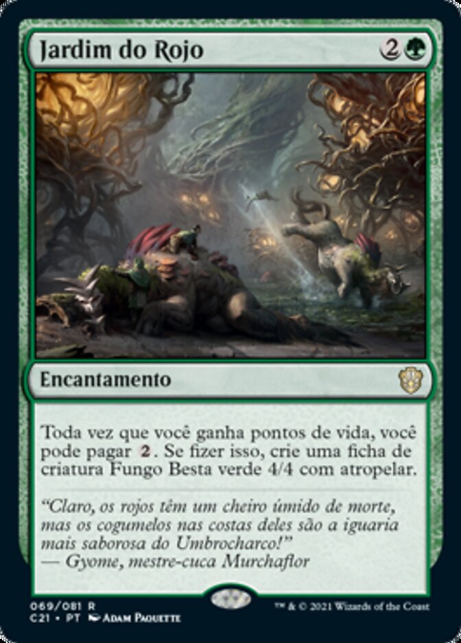 Jardim do Rojo / Trudge Garden - Magic: The Gathering - MoxLand