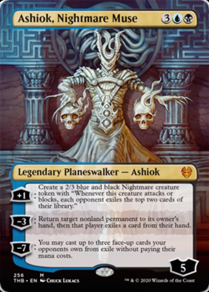 Ashiok, Inspiração do Pesadelo / Ashiok, Nightmare Muse - Magic: The Gathering - MoxLand