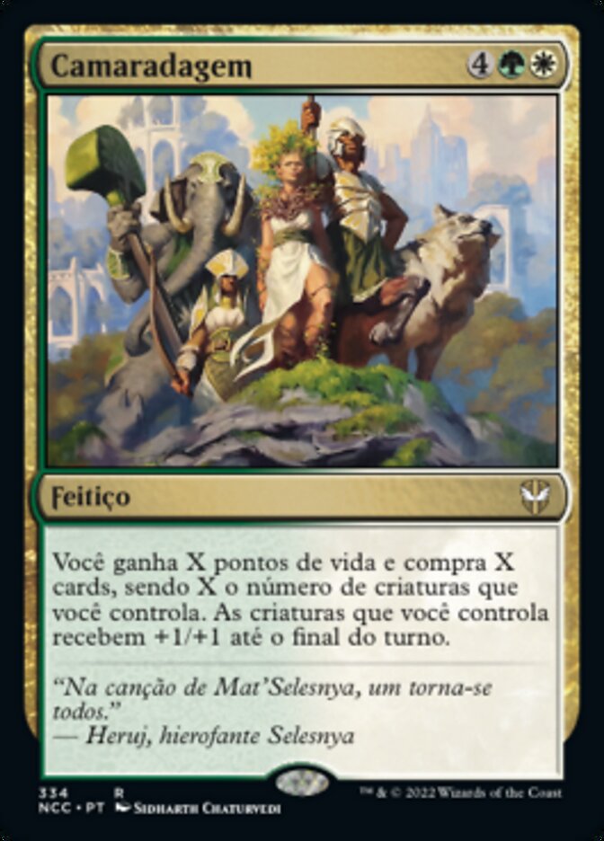 Camaradagem / Camaraderie - Magic: The Gathering - MoxLand
