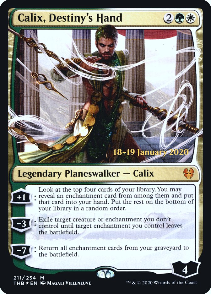 Calix, a Mão do Destino / Calix, Destiny's Hand - Magic: The Gathering - MoxLand