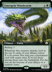 Vorme das Matas Emergente / Emergent Woodwurm - Magic: The Gathering - MoxLand