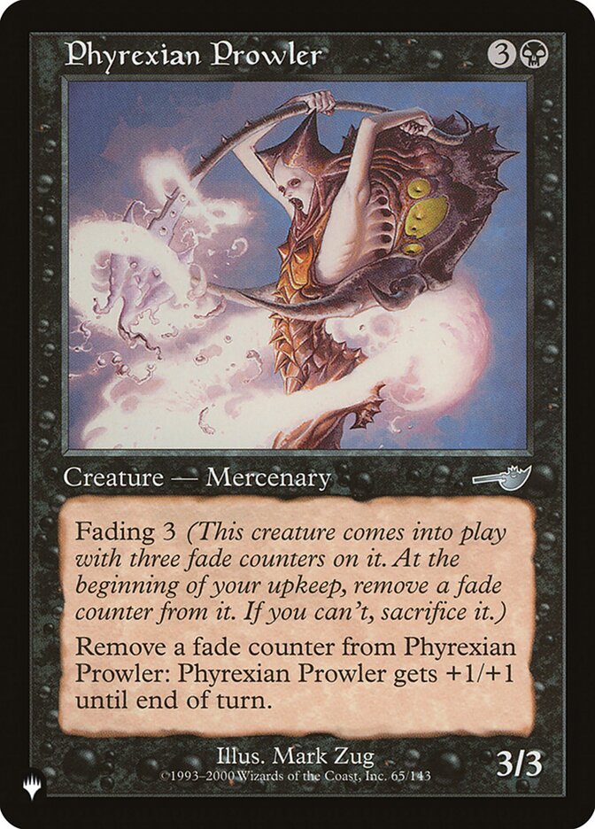 Espreitador Phyrexiano / Phyrexian Prowler - Magic: The Gathering - MoxLand