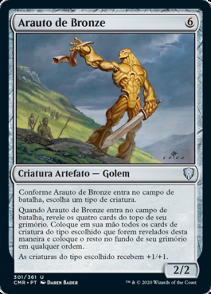 Arauto de Bronze / Brass Herald - Magic: The Gathering - MoxLand