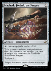 Machado Forjado em Sangue / Bloodforged Battle-Axe - Magic: The Gathering - MoxLand