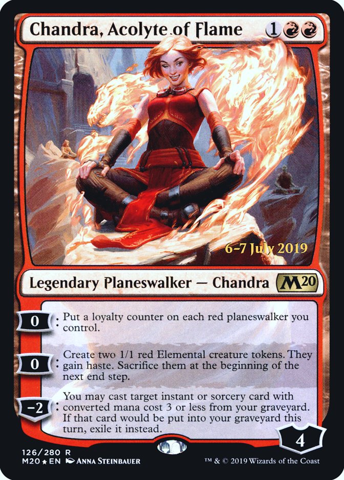 Chandra, Acólita da Chama / Chandra, Acolyte of Flame - Magic: The Gathering - MoxLand