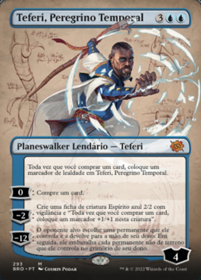 Teferi, Peregrino Temporal / Teferi, Temporal Pilgrim - Magic: The Gathering - MoxLand