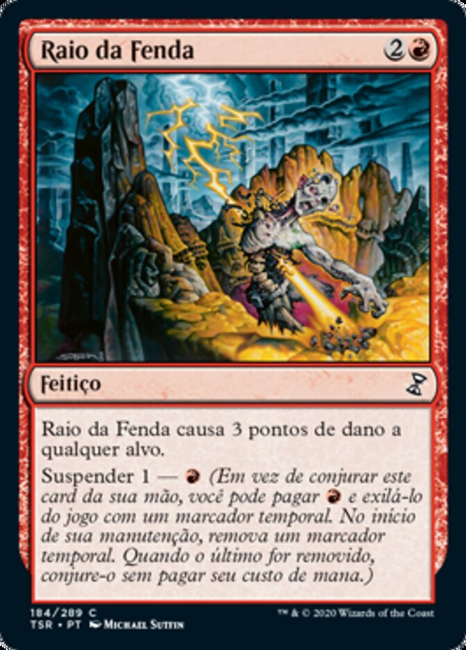 Raio da Fenda / Rift Bolt - Magic: The Gathering - MoxLand