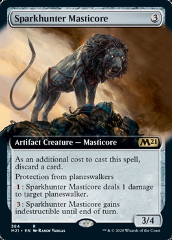 Mastícora Caça-centelhas / Sparkhunter Masticore - Magic: The Gathering - MoxLand