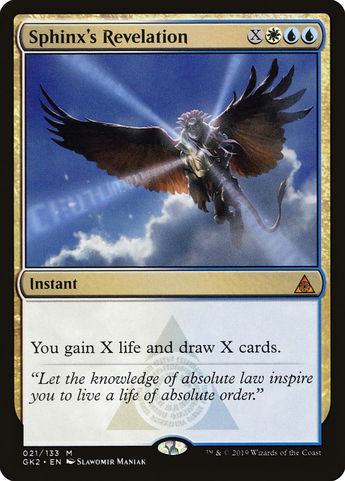 Revelação da Esfinge / Sphinx's Revelation - Magic: The Gathering - MoxLand