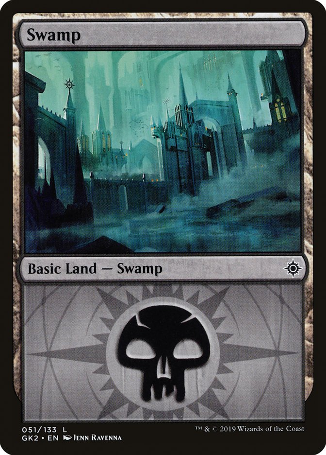 Pântano / Swamp - Magic: The Gathering - MoxLand