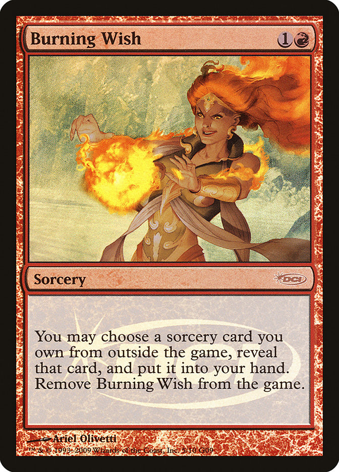 Desejo Abrasador / Burning Wish - Magic: The Gathering - MoxLand