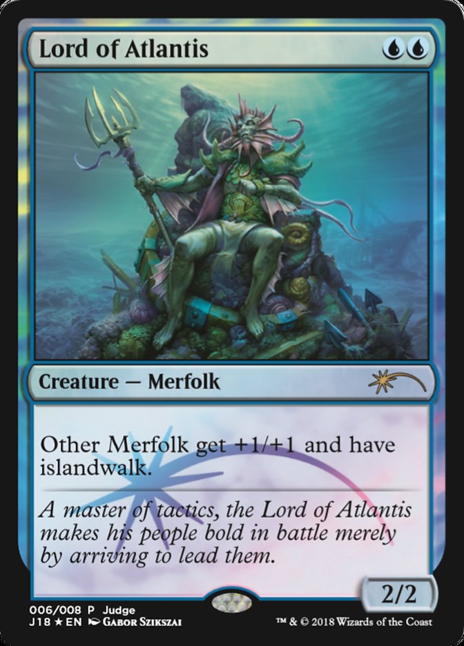 Senhor da Atlântida / Lord of Atlantis - Magic: The Gathering - MoxLand