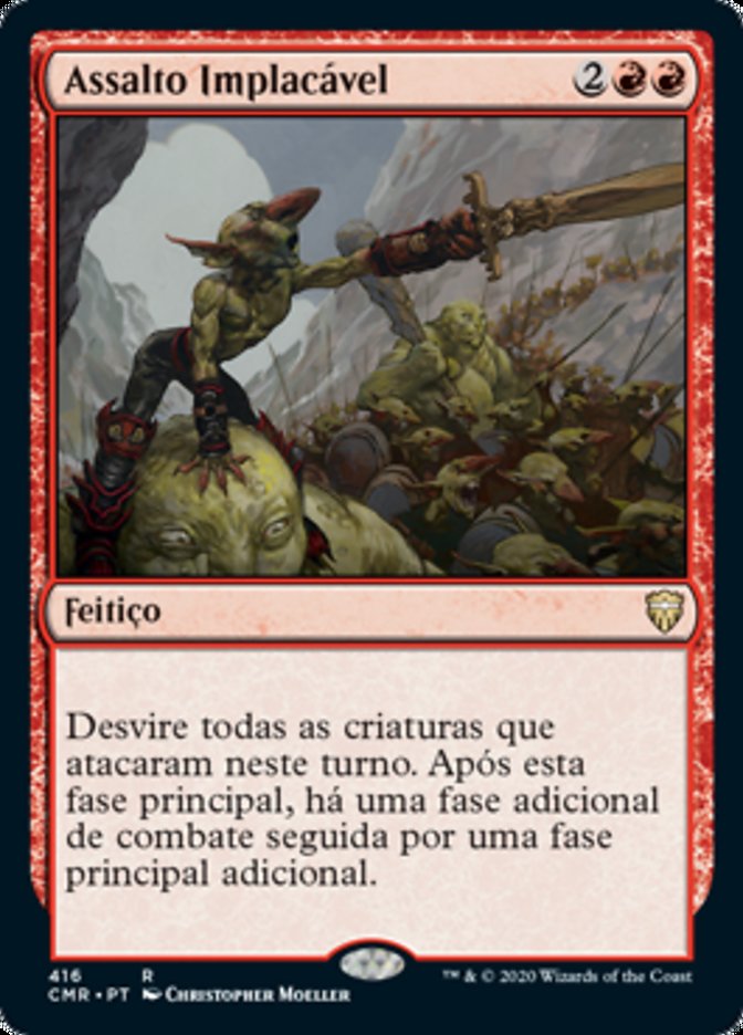 Assalto Implacável / Relentless Assault - Magic: The Gathering - MoxLand