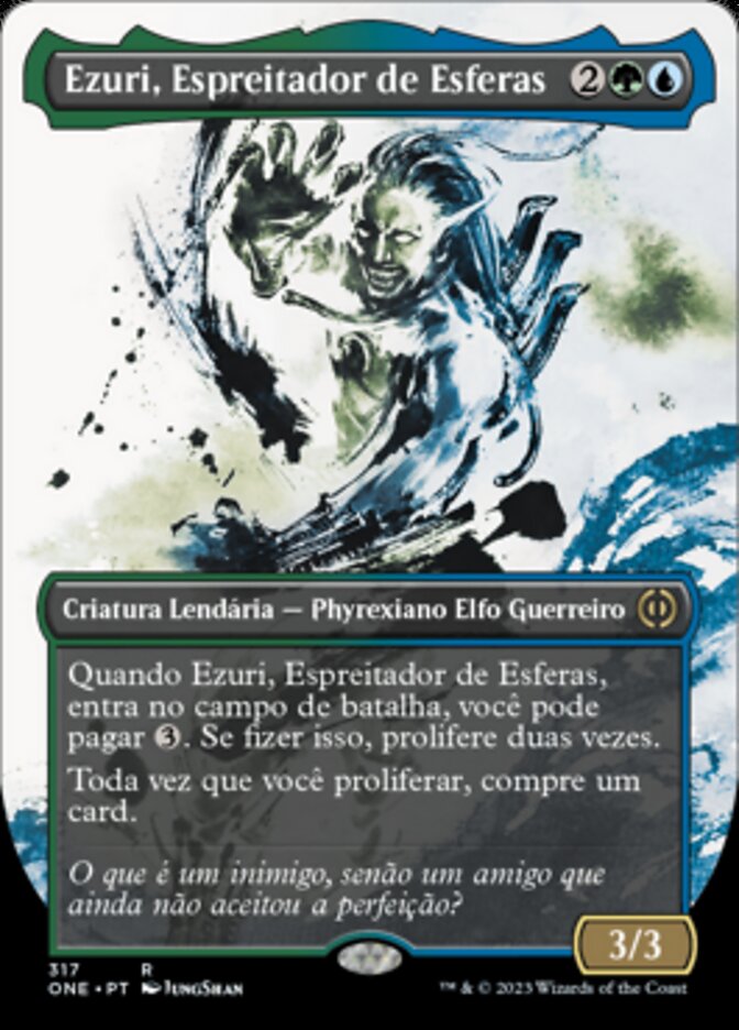 Ezuri, Espreitador de Esferas / Ezuri, Stalker of Spheres - Magic: The Gathering - MoxLand