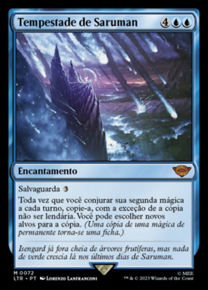 Tempestade de Saruman / Storm of Saruman - Magic: The Gathering - MoxLand