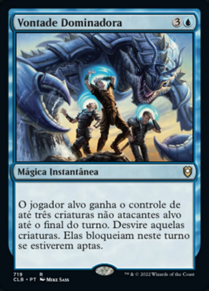 Vontade Dominadora / Domineering Will - Magic: The Gathering - MoxLand