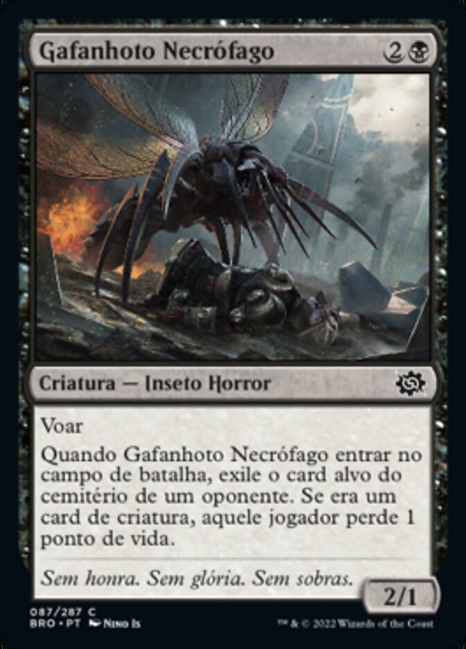 Gafanhoto Necrófago / Carrion Locust - Magic: The Gathering - MoxLand