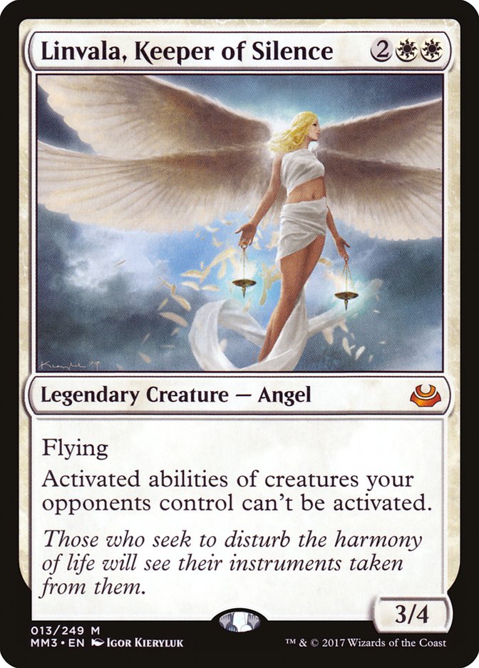 Linvala, Guardiã do Silêncio / Linvala, Keeper of Silence - Magic: The Gathering - MoxLand