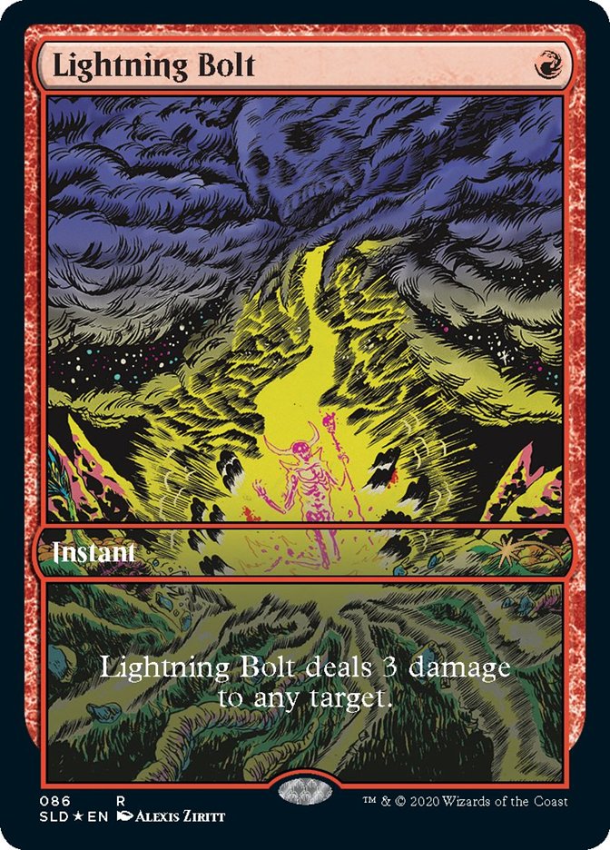 Raio / Lightning Bolt - Magic: The Gathering - MoxLand