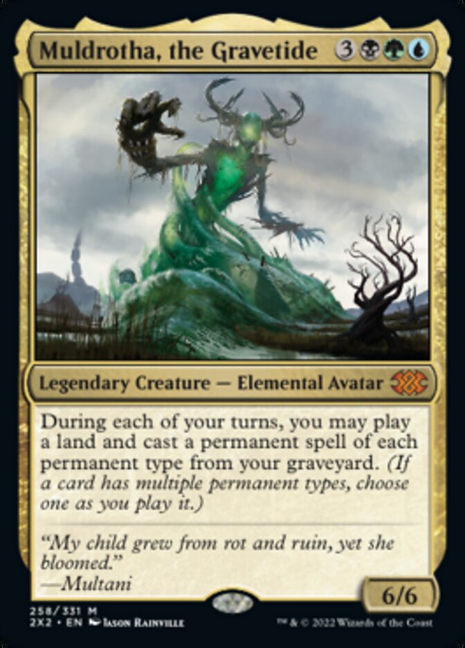 Muldrotha, a Maré Tumular / Muldrotha, the Gravetide - Magic: The Gathering - MoxLand