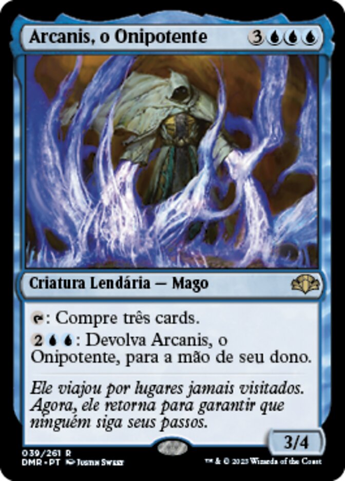 Arcanis, o Onipotente / Arcanis the Omnipotent - Magic: The Gathering - MoxLand