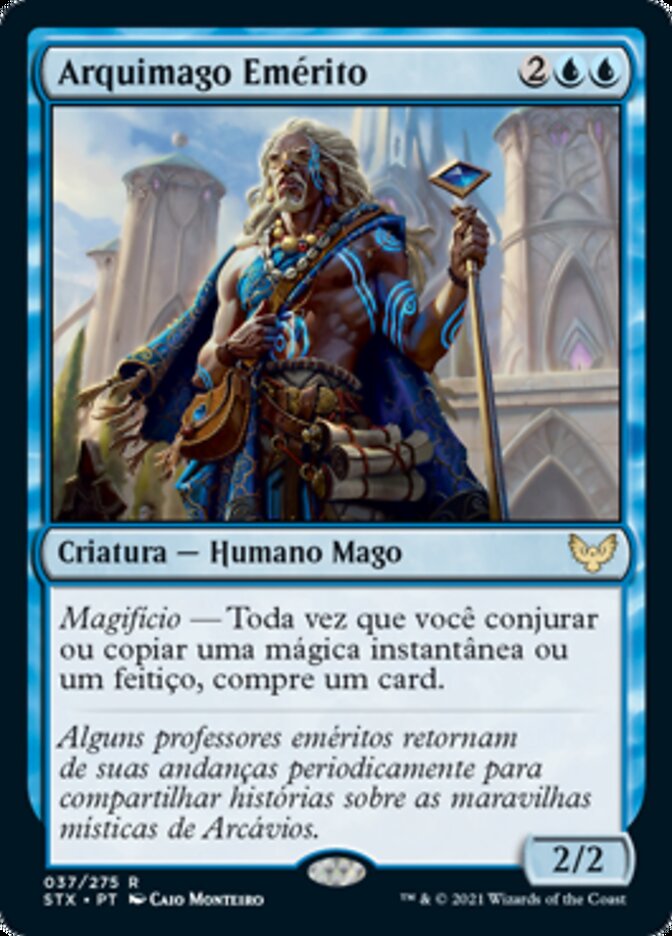 Arquimago Emérito / Archmage Emeritus - Magic: The Gathering - MoxLand