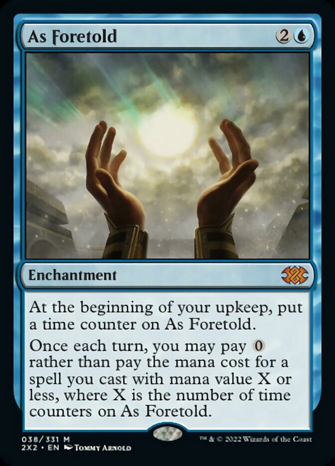 Como Predito / As Foretold - Magic: The Gathering - MoxLand