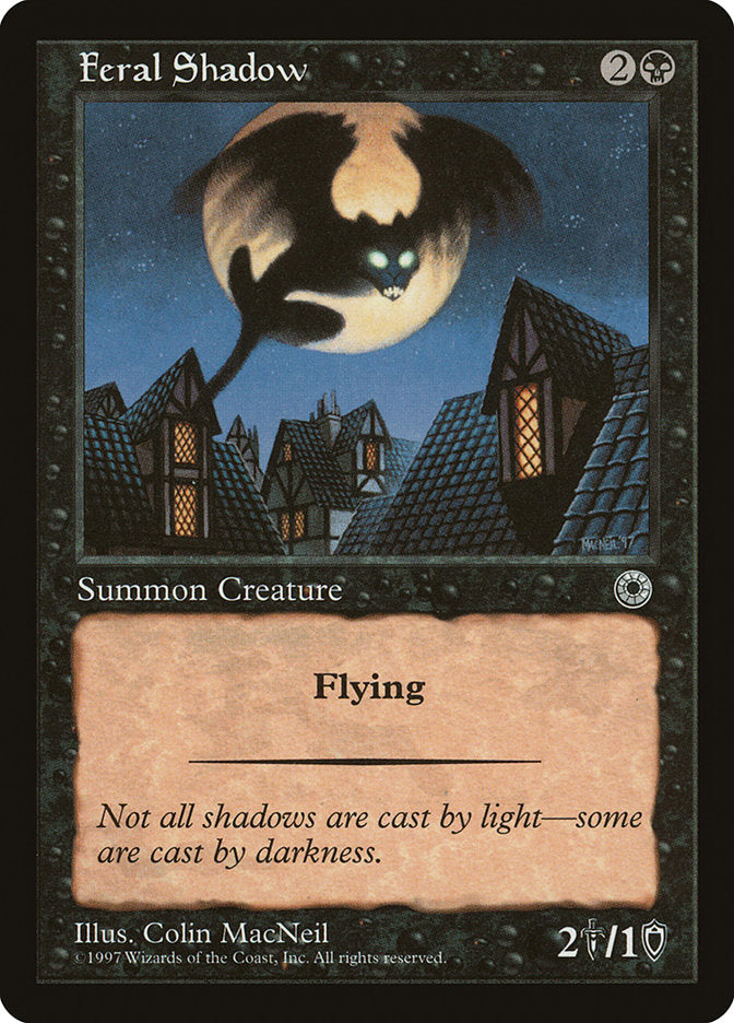 Vulto Feroz / Feral Shadow - Magic: The Gathering - MoxLand