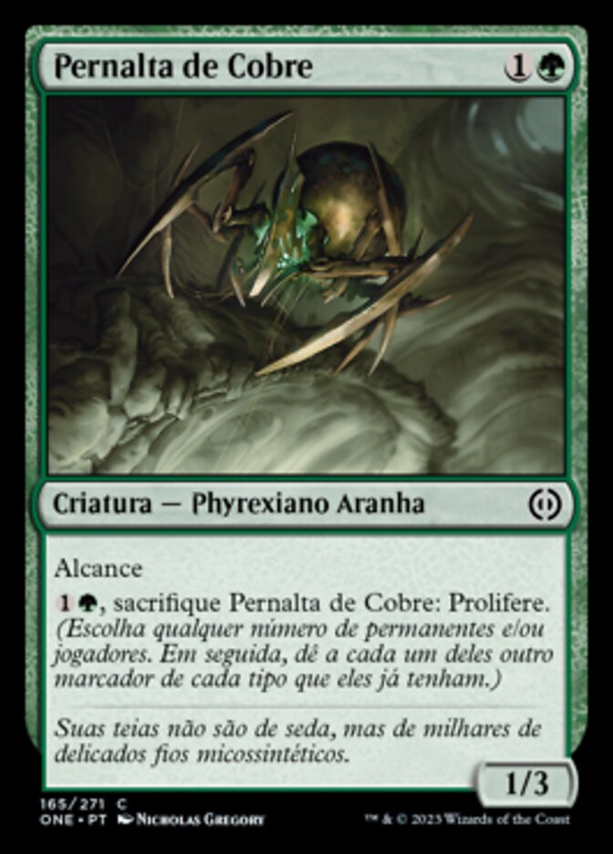 Pernalta de Cobre / Copper Longlegs - Magic: The Gathering - MoxLand