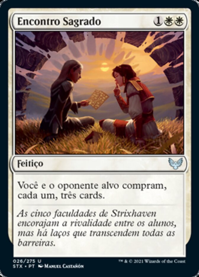 Encontro Sagrado / Secret Rendezvous - Magic: The Gathering - MoxLand