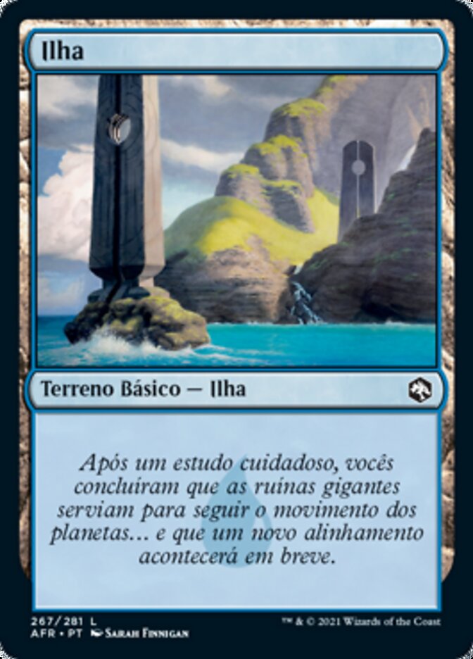 Ilha / Island - Magic: The Gathering - MoxLand