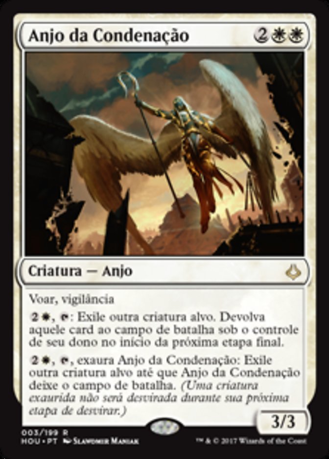 Anjo da Condenação / Angel of Condemnation - Magic: The Gathering - MoxLand