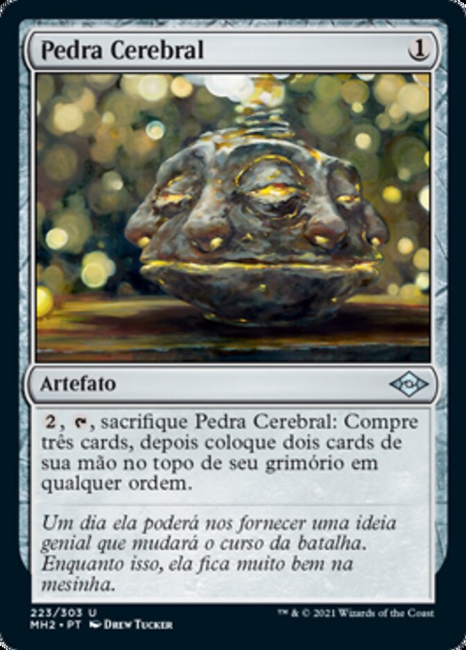 Pedra Cerebral / Brainstone - Magic: The Gathering - MoxLand