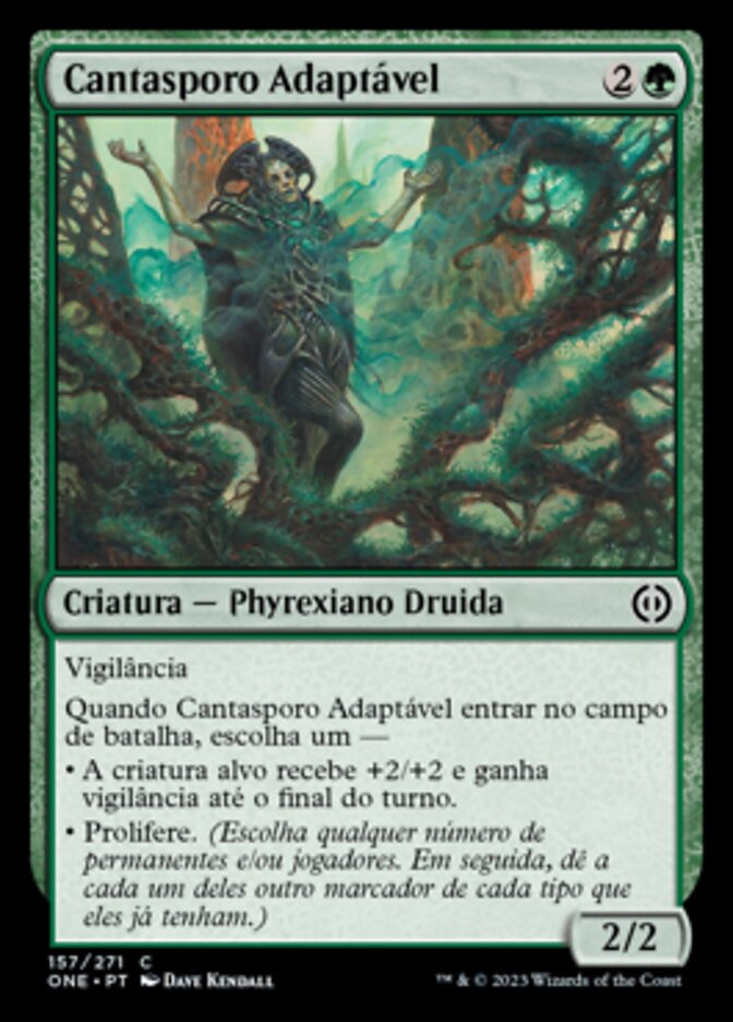 Cantasporo Adaptável / Adaptive Sporesinger - Magic: The Gathering - MoxLand