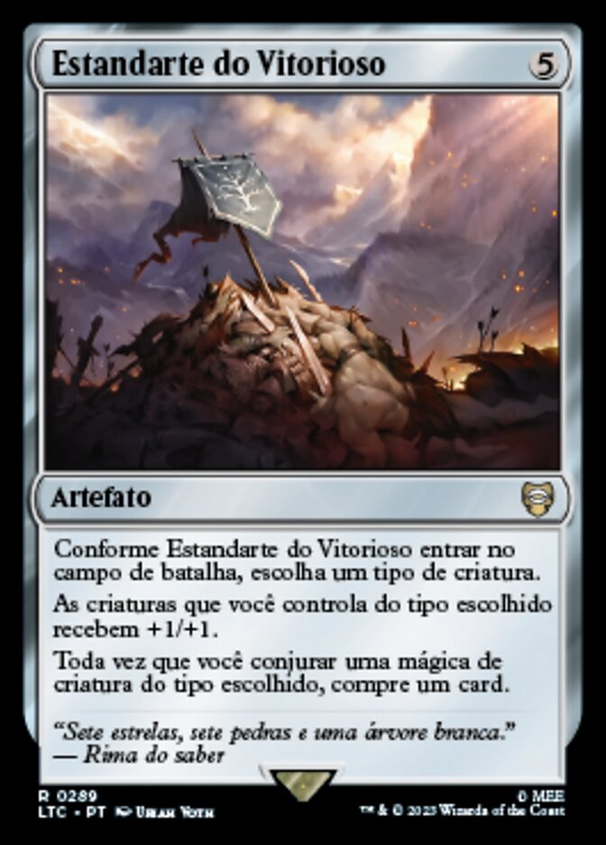 Estandarte do Vitorioso / Vanquisher's Banner - Magic: The Gathering - MoxLand