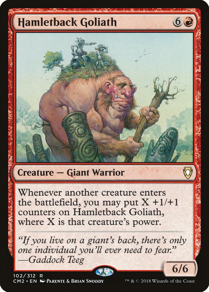 Golias Dorsovila / Hamletback Goliath - Magic: The Gathering - MoxLand