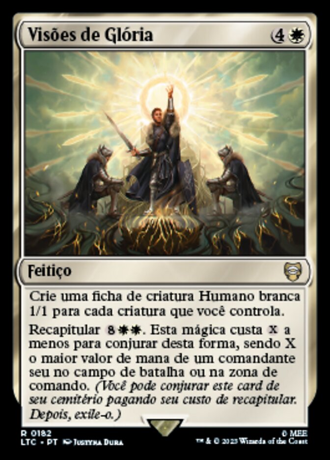 Visões de Glória / Visions of Glory - Magic: The Gathering - MoxLand