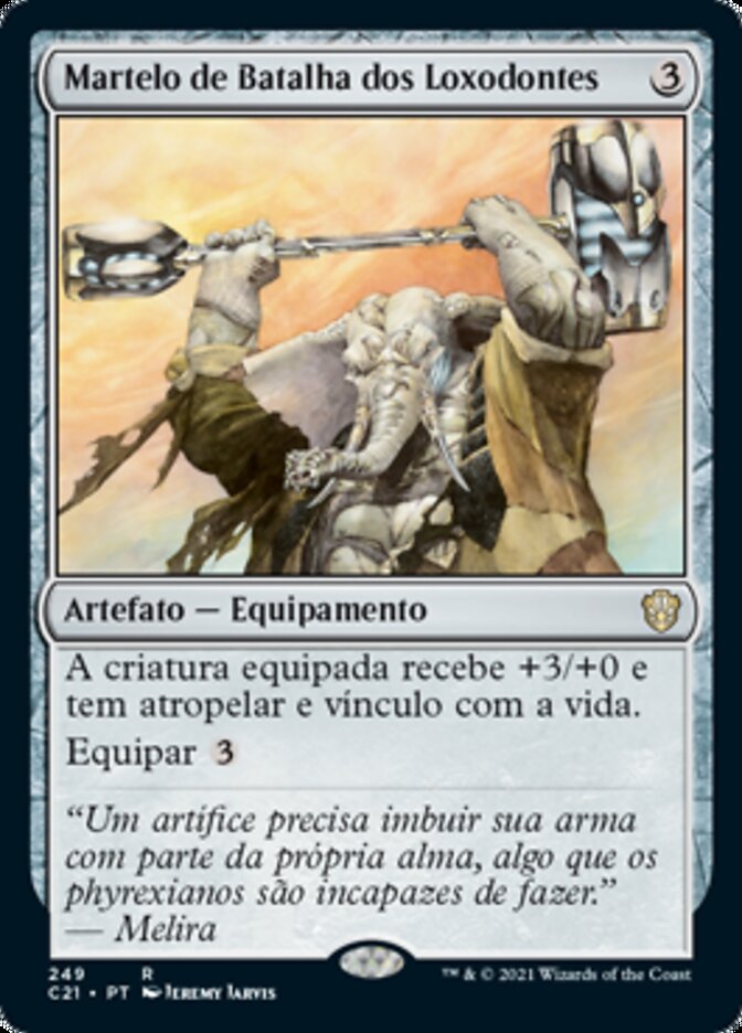 Martelo de Batalha dos Loxodontes / Loxodon Warhammer - Magic: The Gathering - MoxLand