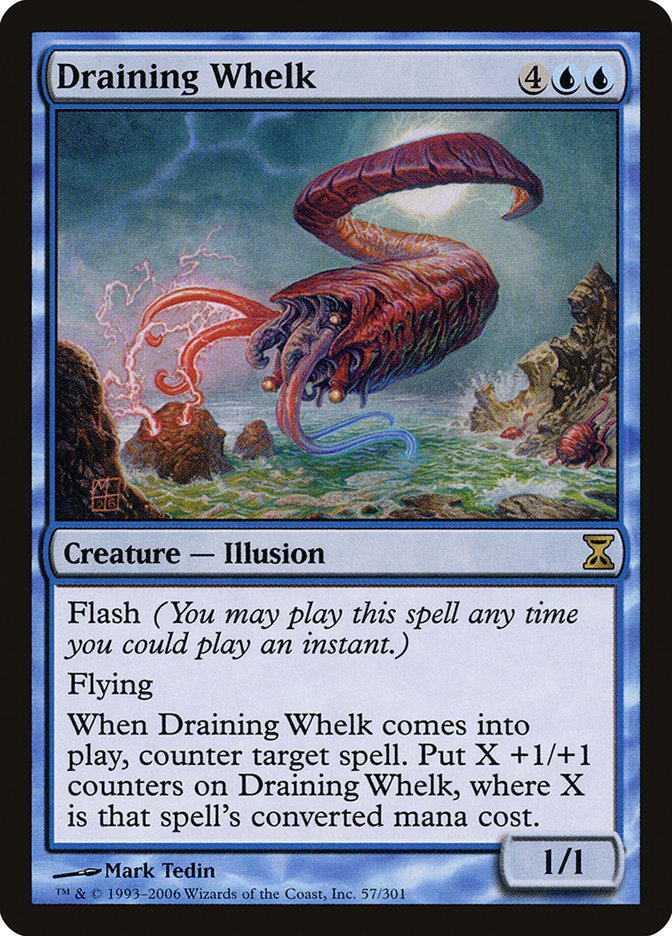 Búzio Drenante / Draining Whelk - Magic: The Gathering - MoxLand