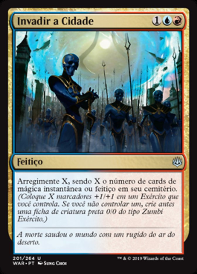 Invadir a Cidade / Invade the City - Magic: The Gathering - MoxLand