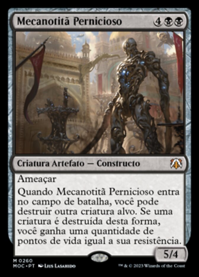 Mecanotitã Pernicioso / Noxious Gearhulk - Magic: The Gathering - MoxLand