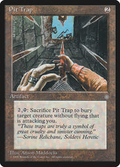 Fojo com Estacas / Pit Trap - Magic: The Gathering - MoxLand