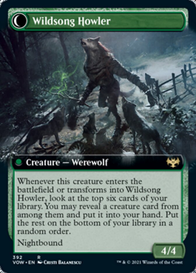 Flautista da Alcateia Uivante / Howlpack Piper - Magic: The Gathering - MoxLand
