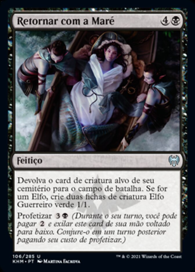 Retornar com a Maré / Return Upon the Tide - Magic: The Gathering - MoxLand