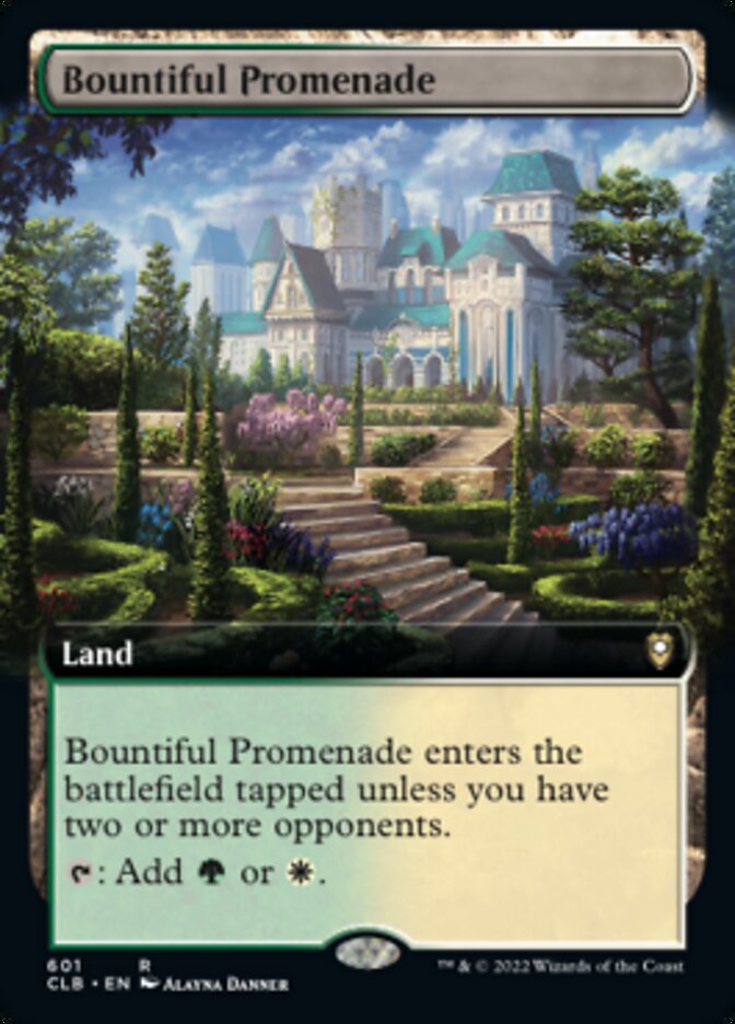 Alameda da Abundância / Bountiful Promenade - Magic: The Gathering - MoxLand