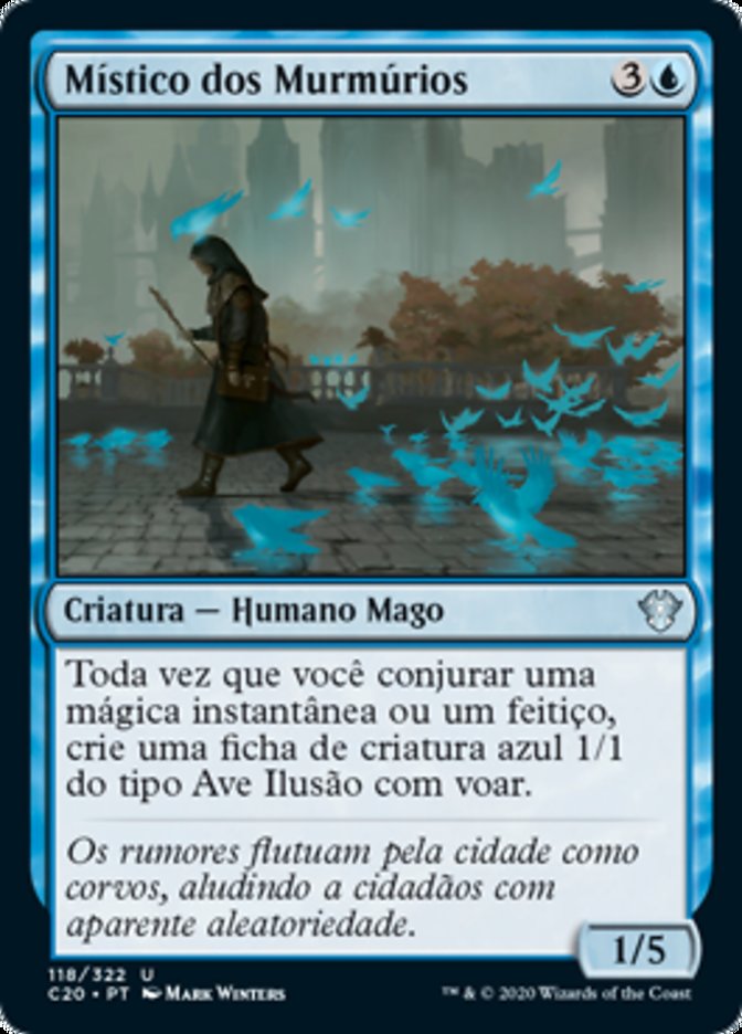 Místico dos Murmúrios / Murmuring Mystic - Magic: The Gathering - MoxLand