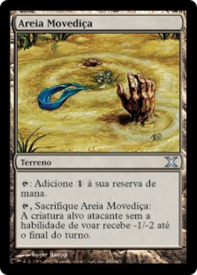 Areia Movediça / Quicksand - Magic: The Gathering - MoxLand